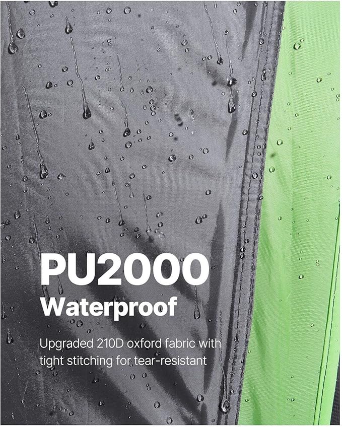 Truck Tent 8-8.2ft Waterproof Camping Tent - 2-3 Person Pickup Bed Tent PU2000