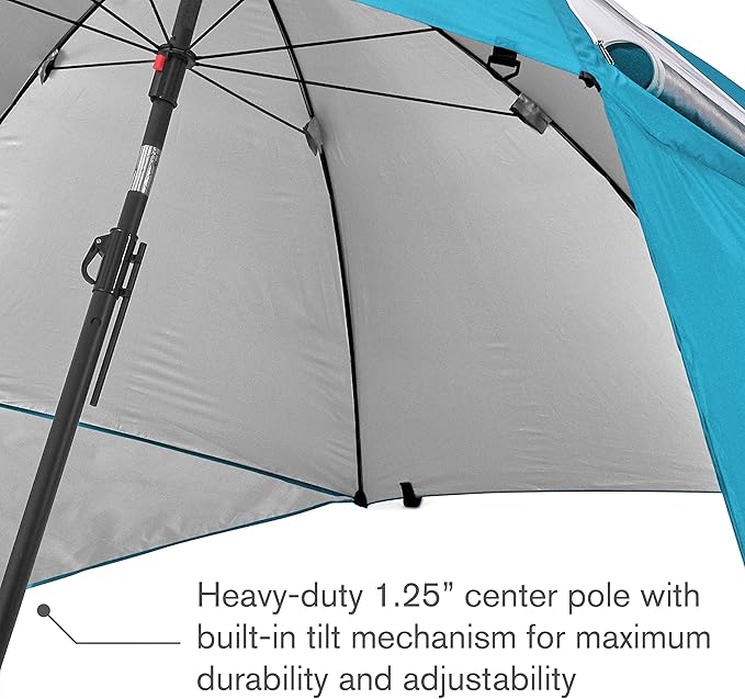 Sport-Brella Premiere XL UPF 50+ Umbrella Shelter for Sun and Rain Protection
