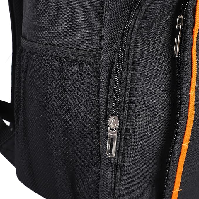 Insulated Backpack Cooler, Black Backpack Cooler Three Layer Temperature Lock Oxford Cloth for Picnic
