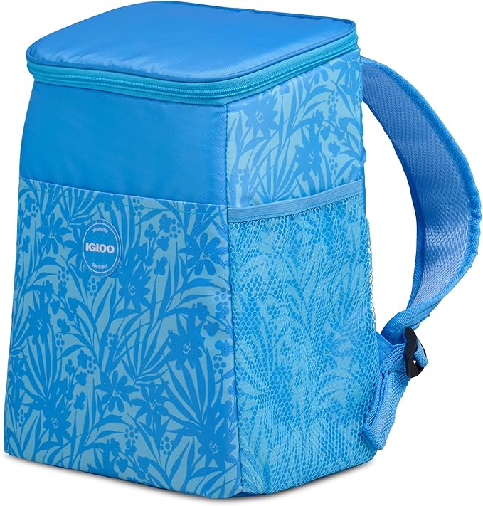 Igloo Print Essentials Insulated Backpack Cooler | 18 Can Capacity