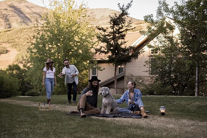 Barebones 5-Ounce Enamel Espresso Cup Set of 2 - Small Coffee Mug and Tea Cup - Stainless Steel Rim Camping Mug for Indoor and Outdoor Use (Eggshell)