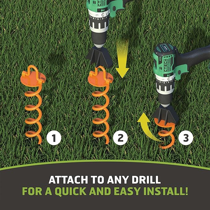 Ground Anchor Installation Tool for Vortex Spiral Screw-In Ground Anchors, Cast Iron ANCIT-FB-CP