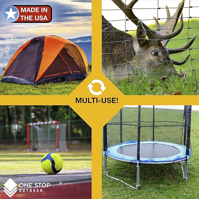 USA Made (10-Pack) 3.5" Bend : 12" Curved Steel Rebar Ground Stakes J Hook - Heavy Duty 12" Hard Soil, Fence, Landscape, Deer Fence, Tent, Camping, Irrigation etc. (Fits 3" Pipe)