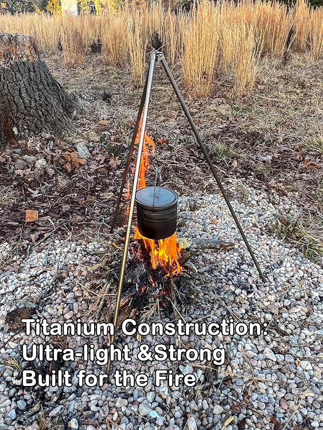 TOAKS Titanium Portable Tripod