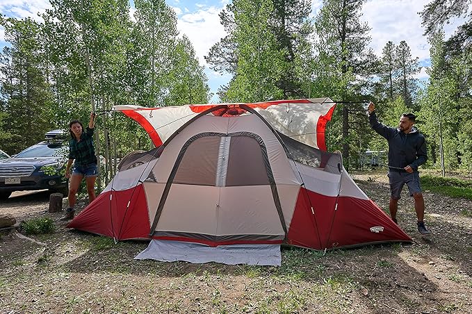 Wenzel Modified Dome Camping Tent for Car Camping, Traveling, Festivals, and More